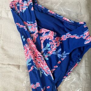 Lilly Pulitzer Borealis Blue Bikini Bottom